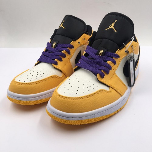 jordan 1 low lakers